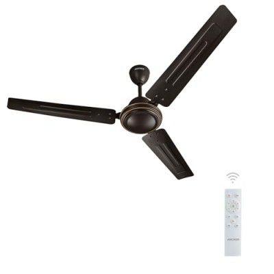 Anchor by Panasonic Penta Turbo High Speed BLDC Ceiling Fan with Remote | 5 stars Rated 1200mm (48 Inch) Ceiling Fan for Home (2 Yrs Warranty) (Smoke Brown, 14992SBR)