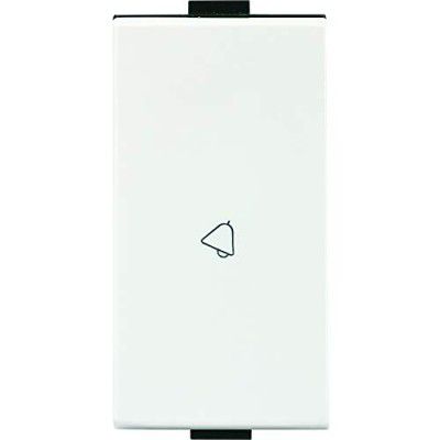 Anchor by Panasonic Roma Plus Modular Polycarbonate 1m 10A/16A Bell Push Switch (White, Pack of 20)