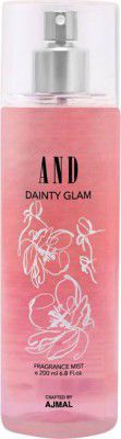 AND Dainty Glam Body Mist Crafted by Ajmal + 2 Parfum Testers Body Mist - For Women  (200 ml)