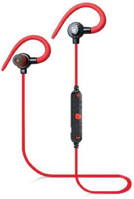 Ant Audio H25R in-Ear Bluetooth Sports Earbud Earphones with Mic (Red)