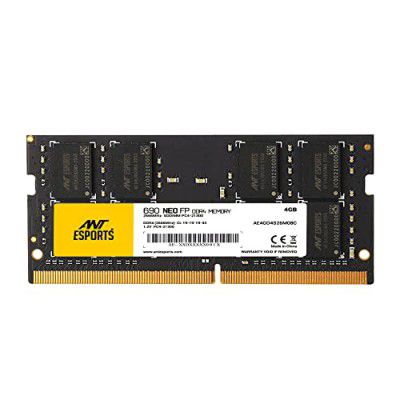 Ant Esports 690 NEO FP 4GB (1 * 4GB) DDR4 2666 MHz CL 19-19-19-43 SO-DIMM Laptop Memory - AE4GD4S26M08C