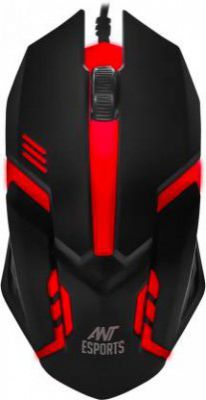 Ant Esports GM45 Wired Optical Gaming Mouse  (USB 2.0, Black)