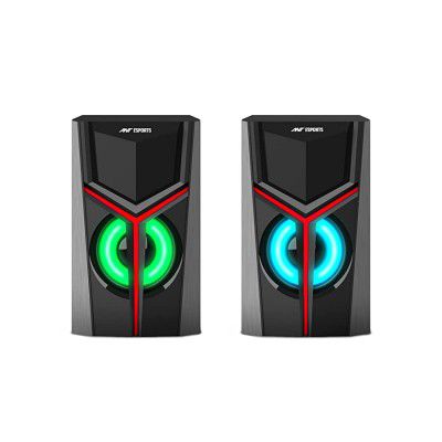 Ant Esports GS100 2.0 Multimedia Gaming Speaker with Aux Connectivity, USB Powered and Volume Control