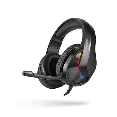 Ant Esports H1100 Pro RGB Wired Over Ear Gaming Headphones