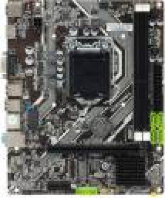 Ant Value H61MAD3-N LGA1155 Intel 2nd and 3rd Gen i3/i5/i7 DDR3, M.2 NVMe, Gaming mATX Motherboard  (Black)