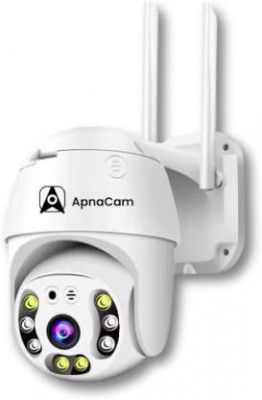 ApnaCam WiFi Two way Audio Color Night Vision Alarm Motion Detection Waterproof Outdoor Security Camera  (2 Channel)