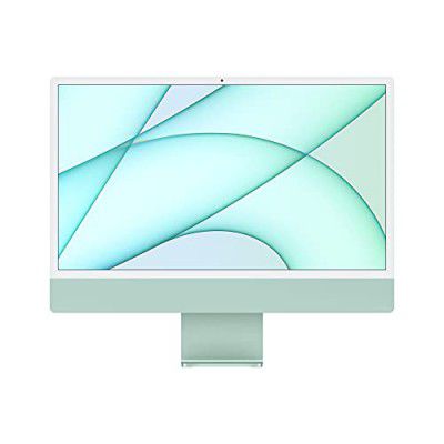 Apple 2021 iMac with 4.5K Retina display (24-inch/60.96 cm, M1 chip with 8?core CPU and 8?core GPU, 8GB RAM, 256GB) - Green