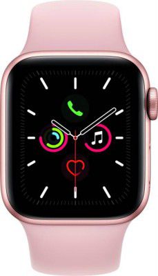 APPLE Watch Series 5 GPS + Cellular  (Pink Strap, Regular)