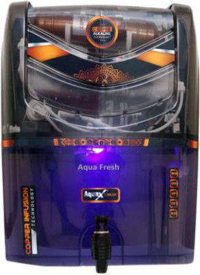 Aquafresh smokeXcrux 14 L RO + UV + UF + TDS Control + UV in Tank + Copper Water Purifier  