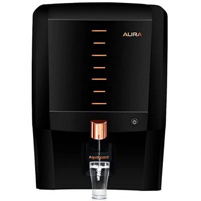 Aquaguard Aura RO + UV + UF + MTDS Water Purifier With Active Copper,Mineral Guard,UV e-boiling Technology with Ultra-Filtration