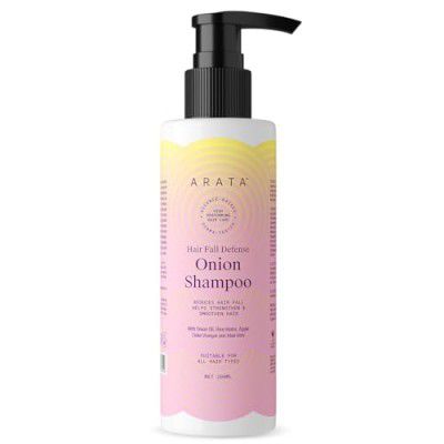 Arata Hair Fall Defense Onion Shampoo for All Hair Types | 200ML