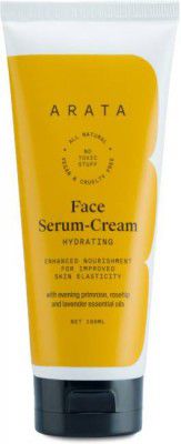 ARATA Hydrating Face Serum-Cream | Non-Greasy | Improves Elasticity | Vegan  (100 ml)