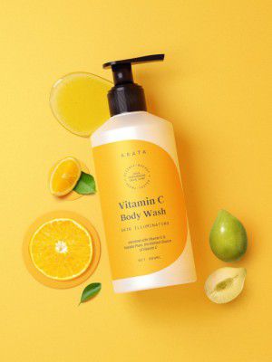 ARATA Vitamin C Body Wash for illuminating & bright skin - 300ml