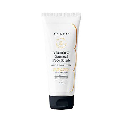 Arata Vitamin C Oatmeal Face Scrub (75 ML)