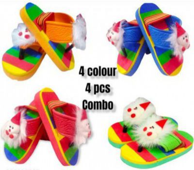 ARAVON  Boys & Girls Slip On Slipper Flip Flop (Multicolor)