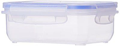 Aristo Lock & Fresh 101 Plastic Storage Container - 400 ML, Transparent Clear (15 x 10.5 x 5.7cm)