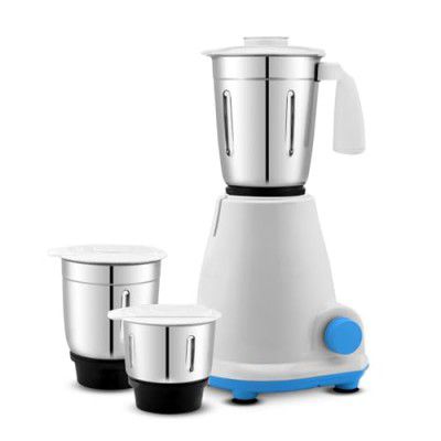 Aristo Mixer Grinder 500W|Superior Mixie For Kitchen|2-in-1 for Dry Grinding| Blade Function |3 Stainless Steel Mixer Jars