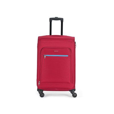 Aristocrat Polyester Soft 57 cms Luggage (STNILW54BRD_red)