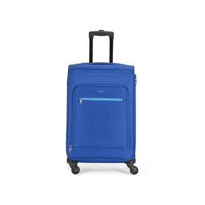 Aristocrat Polyester Soft 57 Cms Luggage- Suitcase(Stnilw54Bbl_Blue)