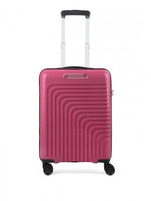 Aristocrat Textured Hard-Sided Cabin Trolley Suitcase