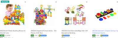 Flipkart: Arizon Building And Blocks Toys at ₹39