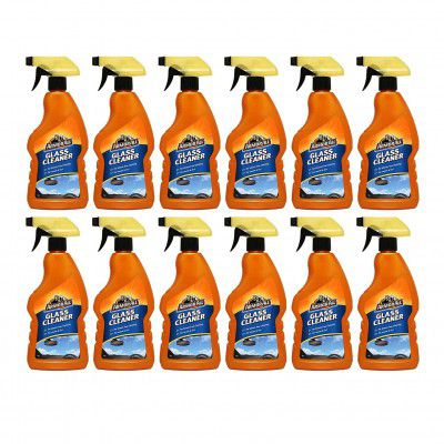 ArmorAll Glass Cleaner - Specifically Designed to Remove Road Dirt, Grime and Insects from Your Vehicle windscreen : 500ml : Pack of 12