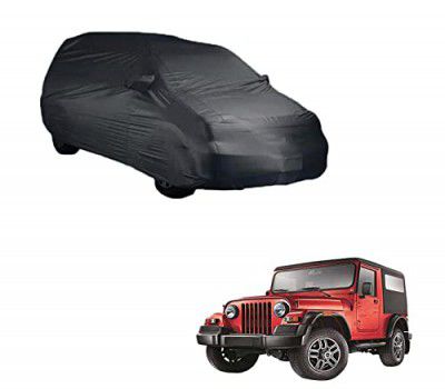 ARNV Car Cover Compatible with Mahindra Thar | Grey