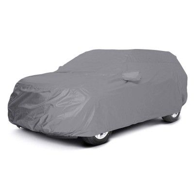 ARNV Mirror Pocket, Fabric Car Body Cover for MG Hector (Grey)