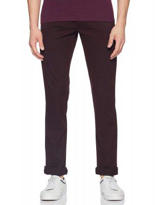 Arrow Men's Straight Fit Casual Trousers