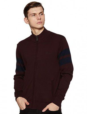 Arrow Sports Mens Blouson Cotton Sweater