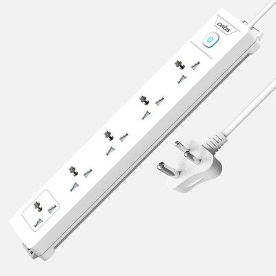 Artis AR-5SS 5 Universal Sockets with Single Switch Surge Protector