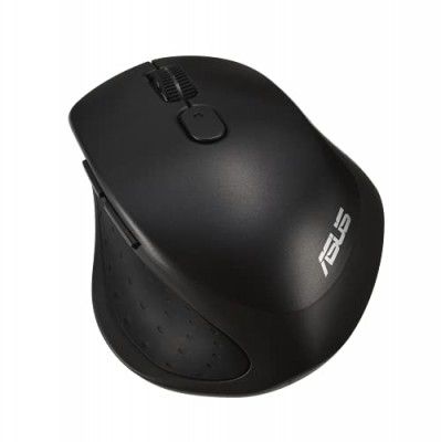 ASUS MW203 Multi-Device Wireless Silent Mouse, 2.4GHz, 6 Buttons, Compatible with PC/Laptop - Black (MW203 (Black))