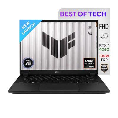 ASUS TUF Gaming AMD Ryzen AI 9 HX 370 FA401WV-RG037WS Gaming Laptop (32GB RAM + 2TB SSD + NVIDIA GeForce RTX 4060)