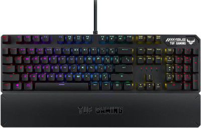 ASUS TUF Gaming K3 - RA05 / 100% Anti-ghosting, Backlit,Magnetic Wrist-rest, Mechanical Wired USB Gaming Keyboard