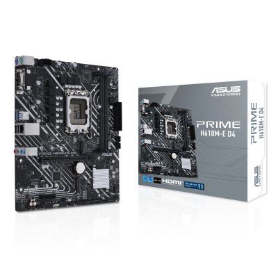 ASUS Prime H610M-E D4 Intel Lga 1700 Mic-ATX Motherboard