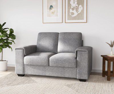 @home By Nilkamal Leah 2 Seater Sofa (Grey)