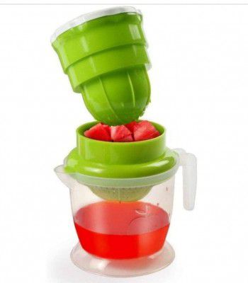 ATEVON Hand Press Juciers Plastic Manual Orange/Sweet Lime Juicer Squeezer (Color May Vary)- 1 Pc's