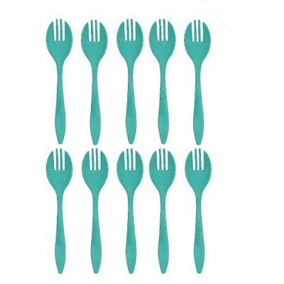 ATEVON Heavy Duty Dinner Table Forks for Home Kitchen (Pack of 10)