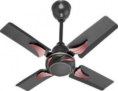 Athots Fred Ultra High Speed 24 Inch Smocked Brown 600 mm Anti Dust 4 Blade Ceiling Fan (Smocked Brown, Pack of 1)