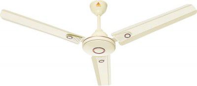 Athots Zan Ultra High Speed 48 Inch With CNC Winding 3 Star 1200 mm Anti Dust 3 Blade Ceiling Fan  (Ivory, Pack of 1)