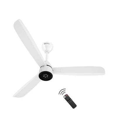 atomberg Renesa Enzel 1200mm BLDC Ceiling Fan with Remote Control | BEE 5 star Rated Energy Efficient Ceiling Fan (Gloss White)