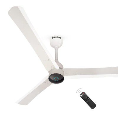 Atomberg Renesa Smart + 1200mm BLDC Motor with Remote Energy Saving Ceiling Fan (Pearl White)