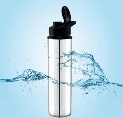 ATROCK Stainless Steel Fridge Water Bottle| Refrigerator| School| College| Gym & Sports Water Bottle 900ml (pack of 1)