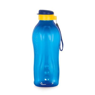 ATTRO Drinkware Gym 2-Liter BPA-Free Water Bottle with Leak-Proof Flip-Top Cap, Nylon Strap and Stylish Blue Color for Daily Hydration