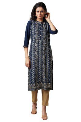 Aurelia Women's Viscose Regular Kurta