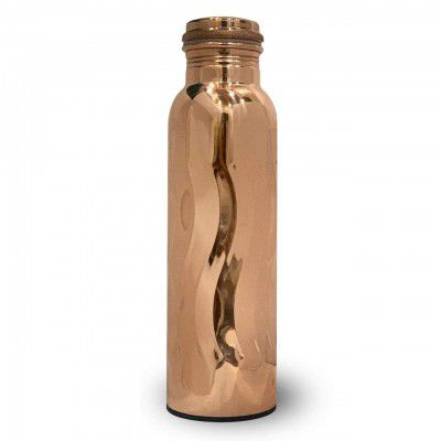 Auric Copper Charge Water Bottle, 1 Piece, 1000 ml, Copper