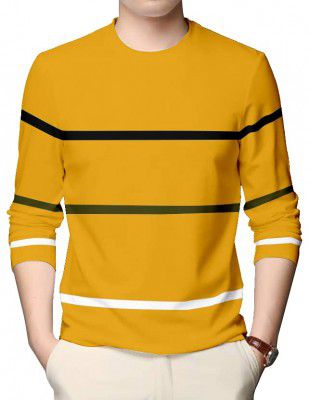 AUSK Round Neck Full Sleeve T-Shirt for Men