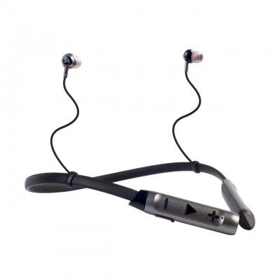 Auxman BT24 Bluetooth Version 5.0 with EDR Technology, IPX4, Quick Pairing, 60 Hours Playtime Signature Sound Neckband