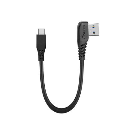 AVECRA Fast Charging L-Shape Tangle Free Data Cable