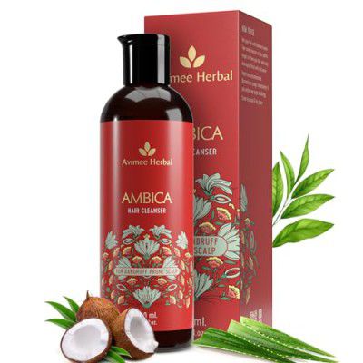 Avimee Herbal Ambika Hair Cleanser | Fights Dandruff & Moisturises Scalp Naturally | 200 ml